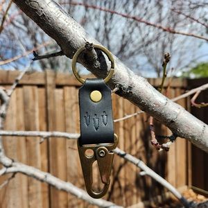 Portland Leather NWOT (Black) Small Keychain.